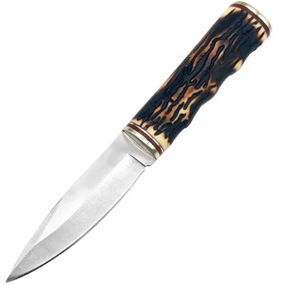 Obrázok produktu pre Outdoorový nôž P3233 - Čierna/Hnedá KP18122