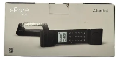 Produktbild von Schwarzes schnurloses telefon Alcatel EPUREICONICNOIR