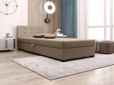 Obrázok produktu pre Jednolôžková posteľ 110x195 AJKA 1 - hnedá