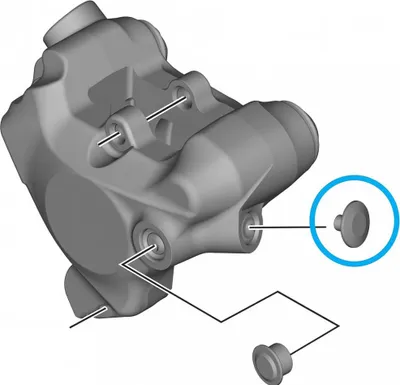 Image de Shimano Br-r8170 Vis de frein à disque argent argent One Size