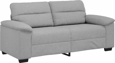 Produktbild von vidaXL 2-Sitzer-Sofa Wolkengrau 180x81x84 cm Stoff