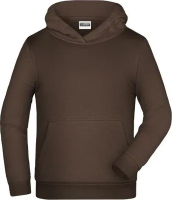 Produktbild von Klassisches Kapuzensweat für Kinder brown, Gr. S