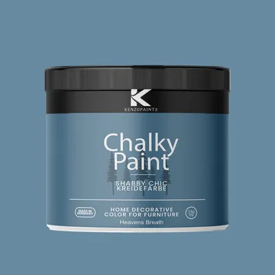 Produktbild von Kenzopaints Chalky Paint Kreidefarbe Möbelfarbe Möbellack 250ml - Heavens Breath
