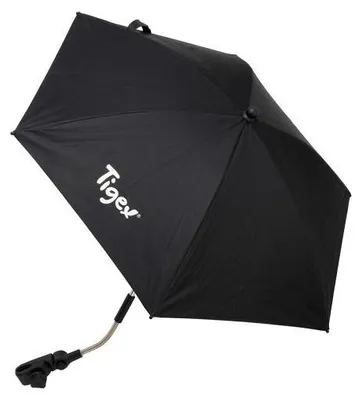 Image de Parasol Tigex anti-UV noir - Accessoire de protection pour poussette