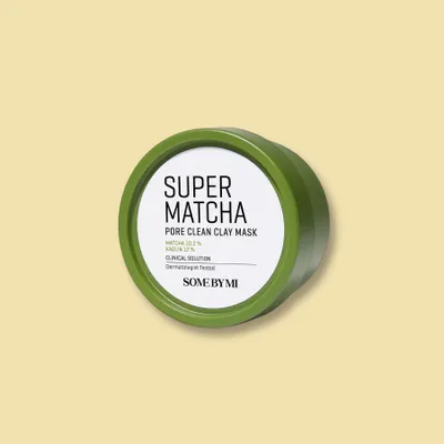 Obrázok produktu pre Some By Mi Super Matcha Pore Clean Clay Mask ílová pleťová maska na rozširené póry 100 g