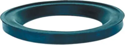 A dark blue rubber ring, likely a seal or gasket, is shown against a white background.