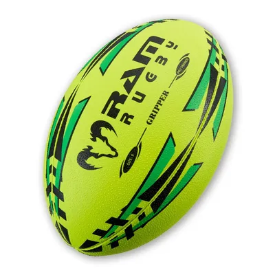 Zdjęcie produktu dla Treningowa piłka do rugby Gripper Pro 2.0 - NEON - 3D-Grip - Nowa technologia zaworu w locie - Rozmiar 5