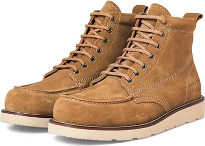 Produktbild von Jack & Jones 12277561_502_45, Stiefel, Braun, Mustard Gold, Rundzeh, Schnürverschluss, Gummi