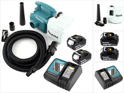 Image de Makita DVC 350 RF Aspirateur sans fil 18V + 2x batterie 3,0Ah + chargeur