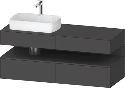 Produktbild von DURAVIT QA4765049490000 QTG KWTU WH Ek. 1400x550x600 Gt Mt. H