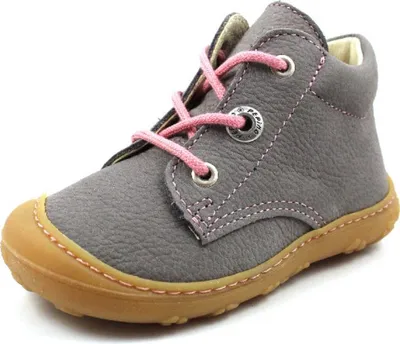 Produktbild von Ricosta CORY graphit/rosa echt Leder Kinderschuhe