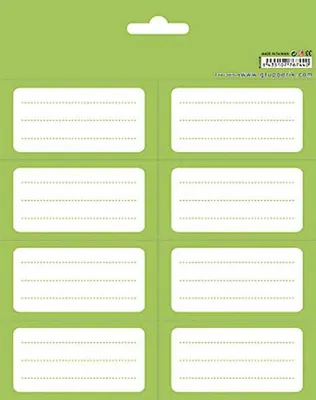 Produktbild von Erik Editores Klebeetiketten    One Size