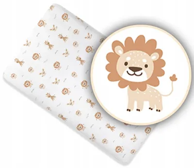 Produktbild von Spannbettlaken für Kinderbett 60x120 cm - 100% Baumwolle -