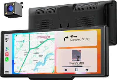 Produktbild von 8.1" Kabelloser Tragbarer 60FPS CarPlay-Bildschirm für Apple CarPlay & Android Auto