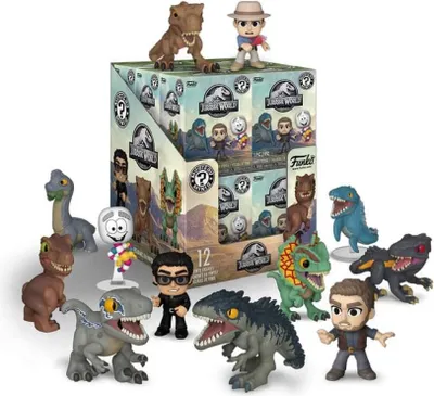 Zdjęcie produktu dla Jurassic World Mystery Minis Minifiguren P&W 5 cm Display (12)