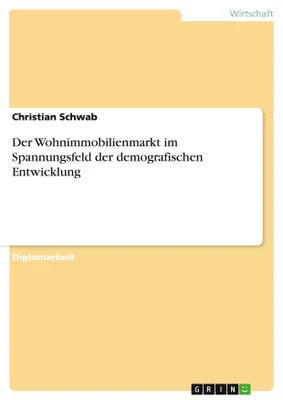 Produktbild von Der Wohnimmobilienmarkt im Spannungsfeld der demografischen Entwicklung