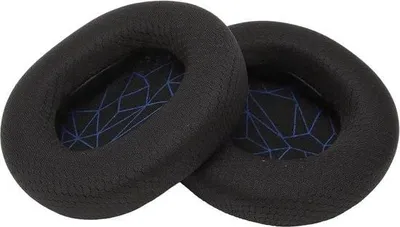 Image de Oreillettes de rechange pour casque Steelseries Arctis 1 3 5 7 9pro - Mesh respirant et éponge - Isolation phonique - Mesh noir et bleu.