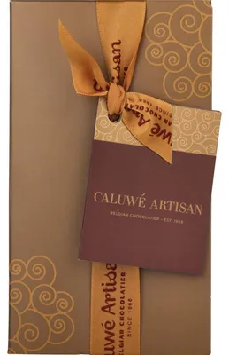 Produktbild von Caluwé Artisan Ballotin 400g – handgefertigte Pralinen & Schokoladenkreationen