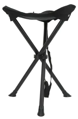 Imagen del producto de Omgoods - Bastón trípode portátil - Bastón plegable de tres patas - Soporte de 200 kg - Impermeable - Antideslizante - Duradero, fabricado con tela Oxford 600D - Bastón plegable