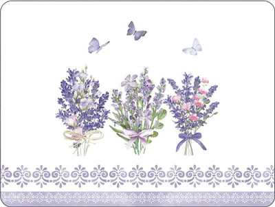 Produktbild von Tischsets - Lovely lavender white
