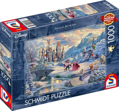 Immagine prodotto di Schmidt Spiele Schmidt Spiele Puzzle Thomas Kinkade, Disney, La Bella e la Bestia, 1000 pezzi 59671