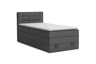 Produktbild von Boxspringbett JOEL 100x200 inkl. Topper für Jugendliche Jugendbett, H3 H4