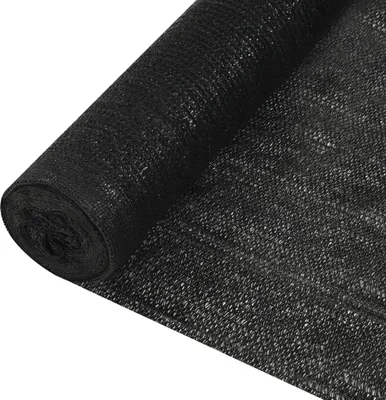 Produktbild von Zaunblende Schwarz 1,8x25 m HDPE 195 g/m²
