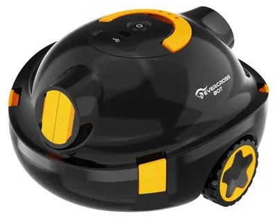Obrázok produktu pre Robotický čistič bazénov, funkcia samočinného parkovania, výdrž batérie 90 minút, čierny