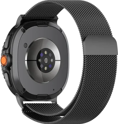 Obrázek produktu pro Pro Samsung Galaxy Watch 8 / 8 Classic Milan Kovový ocelový řemínek s magnetickou sponou Titanium