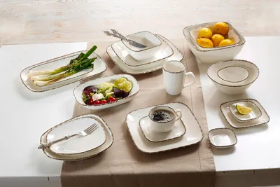 Produktbild von Servierschale oval 19x16,5cm creme Casa