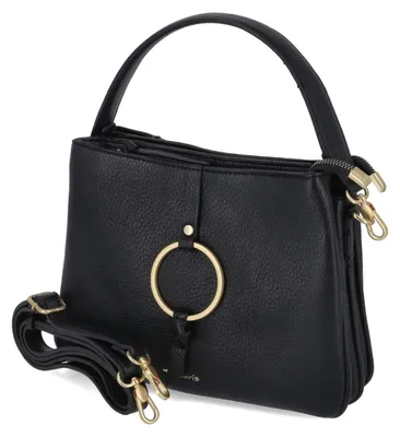 Image de Tamaris, sac bandoulière pour femmes, couleur noire, matière synthétique, taille unique