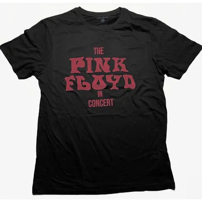 Produktbild von Pink Floyd In Concert Puff Print Black M T-Shirt