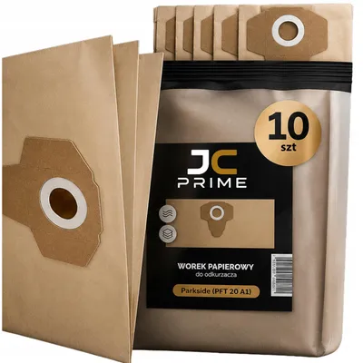 Zdjęcie produktu dla 10X Worki do odkurzacza Parkside PWD PNTS 1300 1400 PWS PWD20 A1 PWD12 A1
