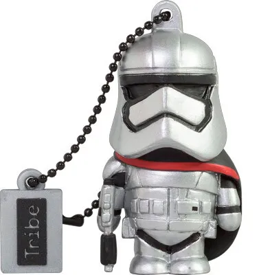 Obrázek produktu pro SilverHT 16GB STARWARS Captain Phasma, 16 GB, USB Typ-A, 2.0, Čepice, Černá, Červená, Stříbrná