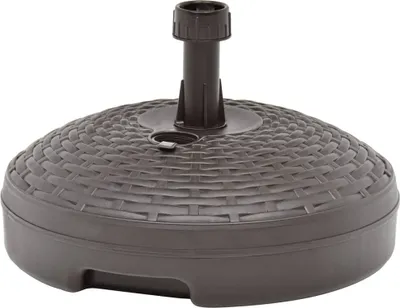 Image de Socle de parasol rempli de sable/d'eau 20 L Plastique rotin