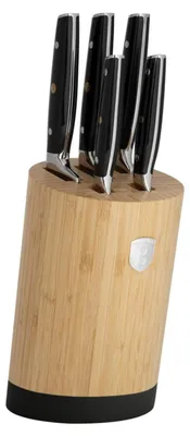 Obrázek produktu pro Sada 6 nožů s bambusovým stojánkem Berlinger Haus BH 3136