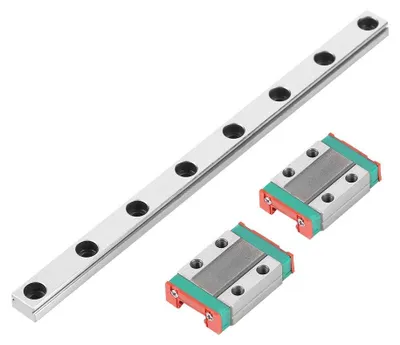 Lineare Führung MGN9B 9 mm, 2 Blöcke, 150 mm, Lagerstahl