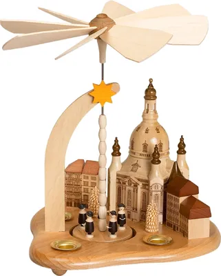 Zdjęcie produktu dla Piramida stołowa Kościół Frauenkirche w Dreźnie ZEIDLER Holzkunst