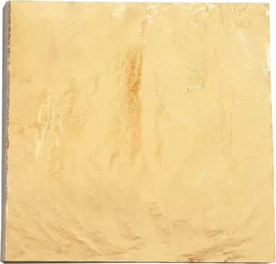 Produktbild von 100 Blatt Blattgold Imitation für Kunstprojekt Handwerk Dekoration (14x14cm)