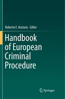 Image de Handbook of European Criminal Procedure