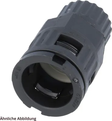 Produktbild von FLEXA RQG2-M Schnellverschraubung gerade Gewinde M16x1,5 für Schlauch-Außendurchmesser 15,8mm hochdichtend mit