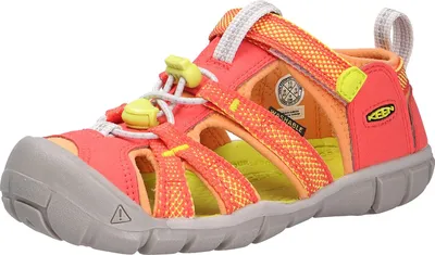 Produktbild von Keen Mädchen Riemchensandalen SEACAMP II CNX 27584-24, 27584-29, 27584-30, 27584-31 KEE-1028844 Cayenne/Evening Prim 29