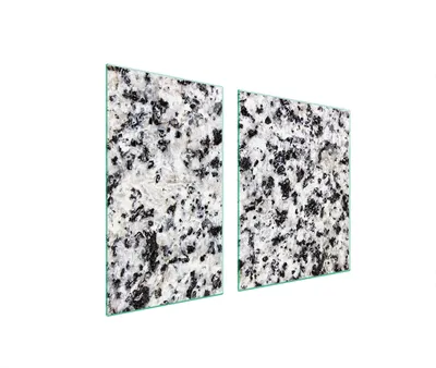 Produktbild von Glasplatte und Schneidebrett 100x52 Marmor