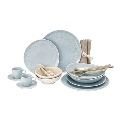 Image de Rosenthal Junto Opal Green / Dune Kombi Set 24-tlg.