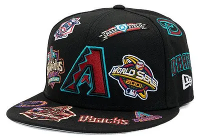 Zdjęcie produktu dla Czapka New Era - MLB All Over Logo 59FIFTY - Arizona Diamondbacks - Kolor drużyny