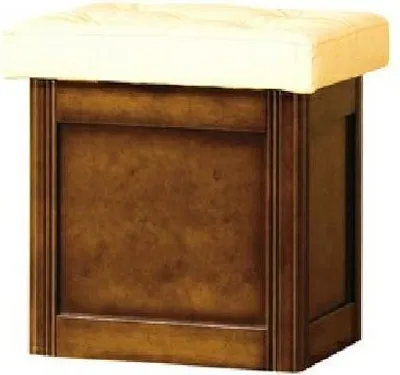 Image de Tabouret Classique Rétro Rustique Tabouret d'Appoint Tabouret de Siège - Model N1sz