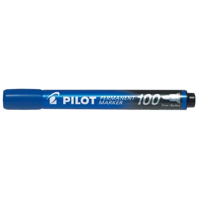 Image de PILOT SCA-100-L Marqueur permanent bleu 1,0 mm