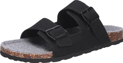 Produktbild von Giesswein Herren Tieffußbett Pantolette MERINO SLIDES schwarz Größe EUR 41