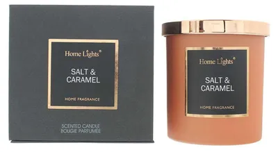 Produktbild von Home Lights, Salt & Caramel, Duftkerze, 215 g