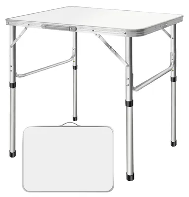 Produktbild von Klapptisch, Metall, 75 x 55 x 35/60 cm, Höhenverstellbar, Für den Außenbereich geeignet, Platzsparendes Design